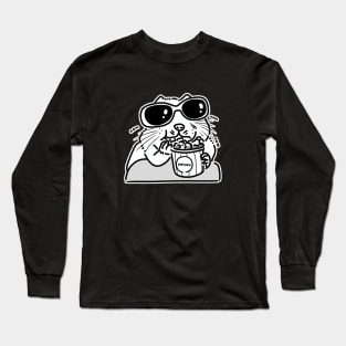 The hamster is enjoying the show Long Sleeve T-Shirt